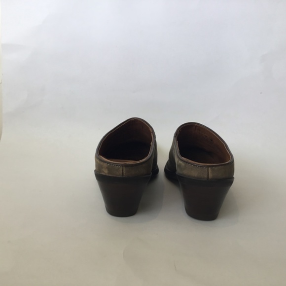 ARIAT Desert Star Brown Distressed Leather Western Mules, Women’s Size 7B - Picture 3 of 15